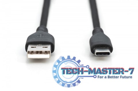 Kabel zasilający silikonowy USB-A - USB-C, USB 2.0 60W, 2m Czarny Kabel zasilający silikonowy USB-A - USB-C, USB 2.0 60W, 2m Czarny