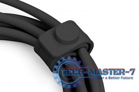 Kabel zasilający silikonowy USB-C - USB-C, USB 2.0 60W, 2m Czarny Kabel zasilający silikonowy USB-C - USB-C, USB 2.0 60W, 2m Czarny