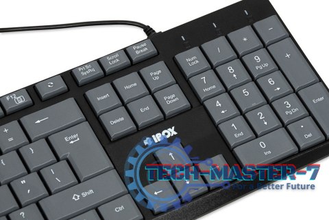 Klawiatura ERIS Grey USB Klawiatura ERIS Grey USB