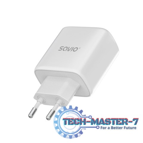 Ładowarka sieciowa LA-10 30W Quick Charge Power Delivery 3.0 Biała + Kabel Ładowarka sieciowa LA-10 30W Quick Charge Power Delivery 3.0 Biała + Kabel
