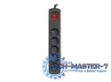 Listwa zasilająca R5 3m 5x230V PL 10A Czarna