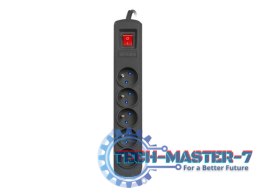 Listwa zasilająca R5 3m 5x230V PL 10A Czarna