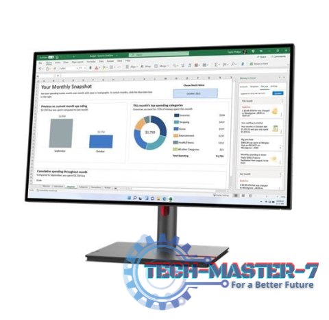 Monitor 27 cali ThinkVision P27q-30 WLED LCD 63A2GAT1EU Monitor 27 cali ThinkVision P27q-30 WLED LCD 63A2GAT1EU