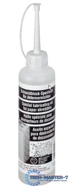 Olej do niszczarek HSM op.250 ml. Olej do niszczarek HSM op.250 ml.