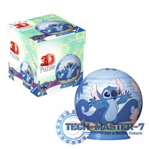 Puzzle 54 elementy 3D Kula Stitch 1