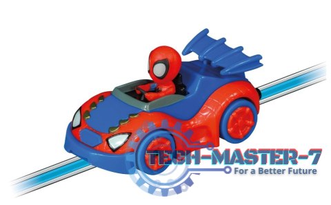 Tor samochodowy z pojazdami First Spider Man Spidey Go 2,9m Tor samochodowy z pojazdami First Spider Man Spidey Go 2,9m