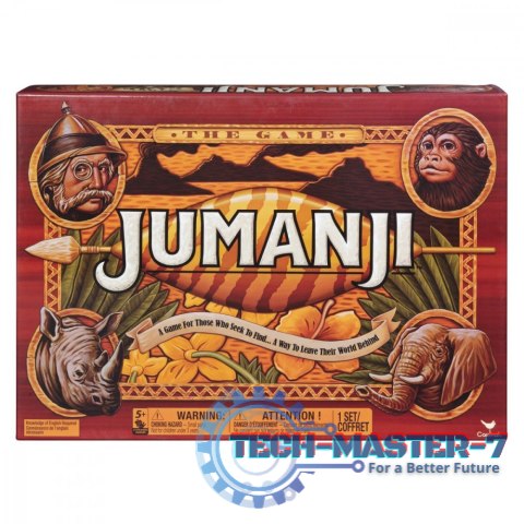 Gra CARDINAL GAMES Jumanji wersja drewniana Gra CARDINAL GAMES Jumanji wersja drewniana