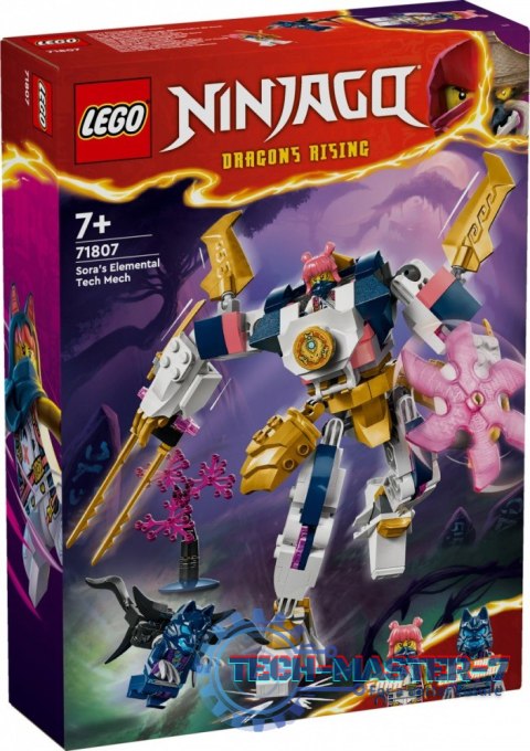 Klocki Ninjago 71807 Mech żywiołu technologii Sory Klocki Ninjago 71807 Mech żywiołu technologii Sory