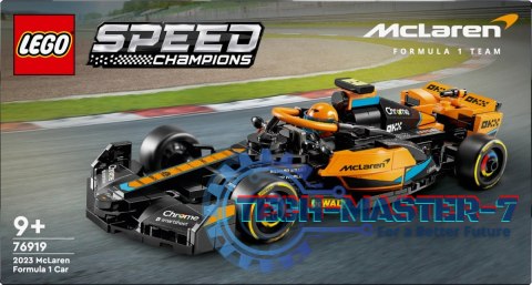 Klocki Speed Champions 76919 Samochód wyścigowy McLaren Formula 1 wersja 2023 Klocki Speed Champions 76919 Samochód wyścigowy McLaren Formula 1 wersja 2023