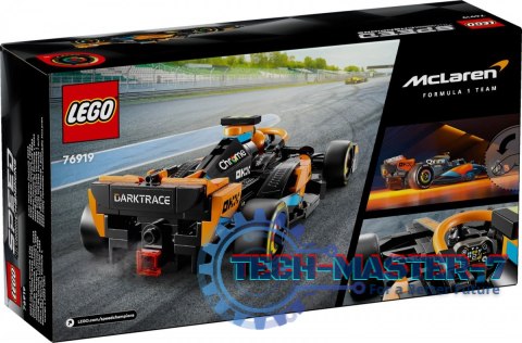 Klocki Speed Champions 76919 Samochód wyścigowy McLaren Formula 1 wersja 2023 Klocki Speed Champions 76919 Samochód wyścigowy McLaren Formula 1 wersja 2023