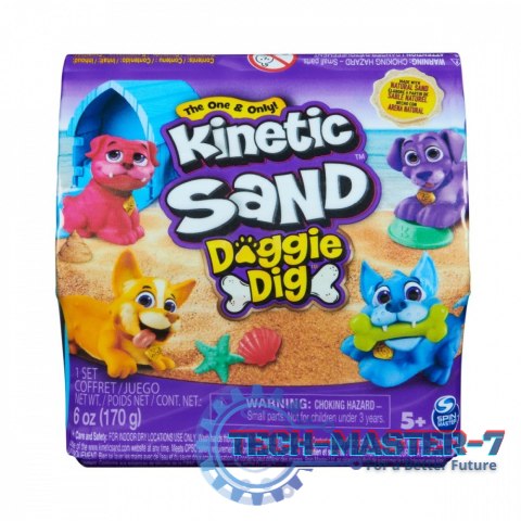 Piasek kinetyczny Kinetic Sand Mini zestaw Szczeniaczek Piasek kinetyczny Kinetic Sand Mini zestaw Szczeniaczek