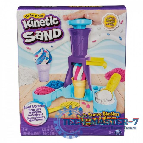 Piasek kinetyczny Kinetic Sand - Wytwórnia lodów Piasek kinetyczny Kinetic Sand - Wytwórnia lodów