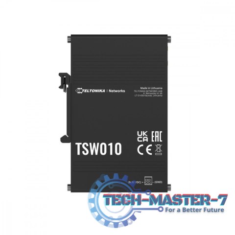 Przełącznik przemysłowy TSW010 5xRJ45 porty 10/100Mbps Przełącznik przemysłowy TSW010 5xRJ45 porty 10/100Mbps