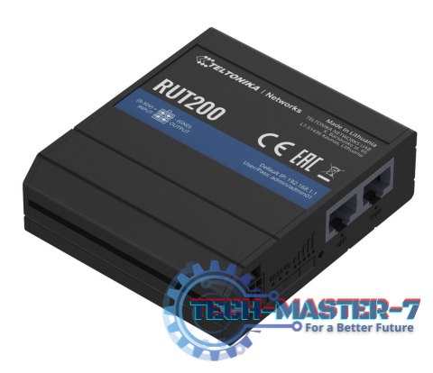 Router 4G/LTE RUT200 (Cat 4), 3G, 2G, WIFI, Ethernet Router 4G/LTE RUT200 (Cat 4), 3G, 2G, WIFI, Ethernet
