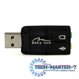 VIRTU 5.1 USB - Karta dźwiękowa USB oferująca wirtualny dźwięk 5.1 MT5101
