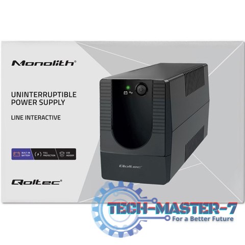 Zasilacz awaryjny UPS | Monolith | 850VA | 480W Zasilacz awaryjny UPS | Monolith | 850VA | 480W