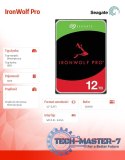 Dysk IronWolf Pro 12TB 3.5 256MB ST12000NT001