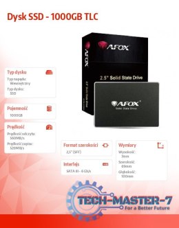 Dysk SSD - 1000GB TLC
