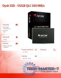 Dysk SSD - 512GB QLC 560 MB/s