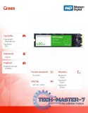 Dysk SSD Green SSD 480GB SATA M.2 2280 WDS480G3G0B