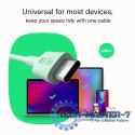 Kabel USB-C-USB-C PowerFlex 100W silikonowy 1.2m czarny