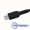 Kabel USB-C-USB-C PowerStream 100W oplot 1,2m czarny