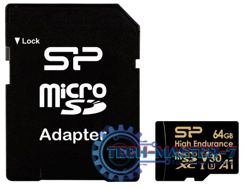 Karta pamięci microSDXC High Endurance 64GB V30 UHS-1 U3 A1 24/7 + ADAPTER microSD-SD Karta pamięci microSDXC High Endurance 64GB V30 UHS-1 U3 A1 24/7 + ADAPTER microSD-SD