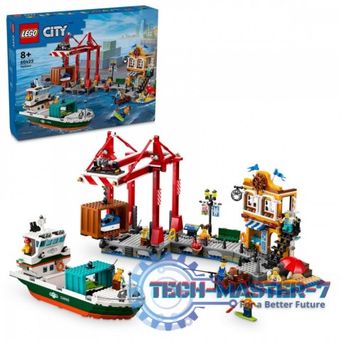 Klocki City 60422 Nadmorski port ze statkiem towarowym Klocki City 60422 Nadmorski port ze statkiem towarowym