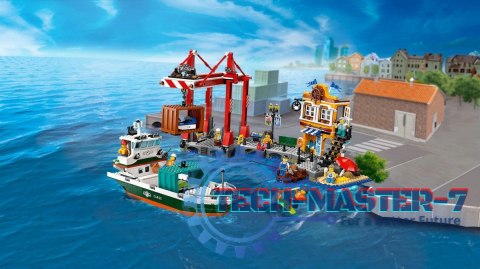 Klocki City 60422 Nadmorski port ze statkiem towarowym Klocki City 60422 Nadmorski port ze statkiem towarowym
