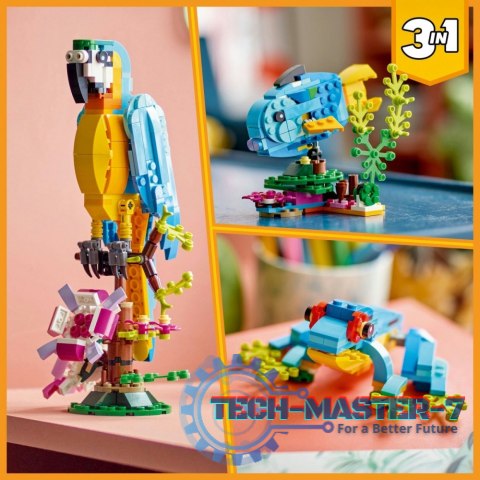 Klocki Creator 31136 Egzotyczna papuga Klocki Creator 31136 Egzotyczna papuga