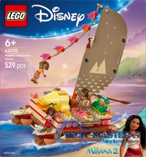 Klocki Disney 43270 Kajakowa przygoda Vaiany Klocki Disney 43270 Kajakowa przygoda Vaiany