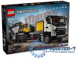 Klocki Technic 42175 Ciężarowka Volvo FMX i koparka EC230 Electric