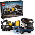 Klocki Technic 42175 Ciężarowka Volvo FMX i koparka EC230 Electric