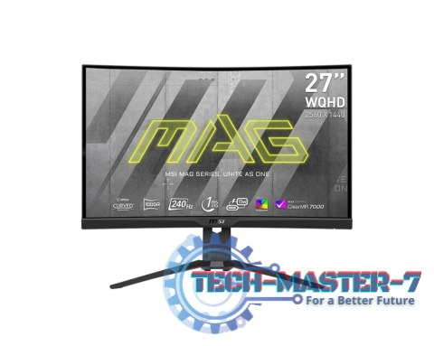 Monitor 27 cali MAG 275CQRXF LED/QHD/Curved/240Hz/czarny