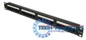 Patchpanel CAT5E UTP V2 24 porty