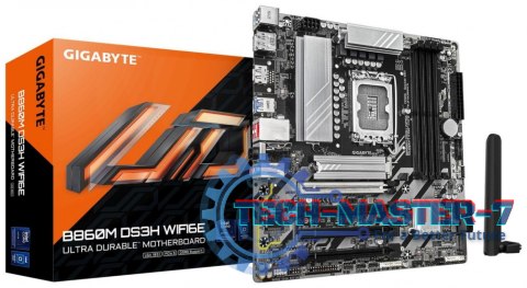 Płyta główna GIGABYTE B860M DS3H WIFI6E LGA1851 MICRO ATX