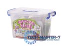 Klej żel kryształowy 3D crystal glue kreatywny zestaw w wiaderku 26el.