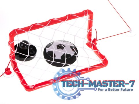Latająca lewitująca piłka nożna krążek cymbergaj hoverball z bramkami Latająca lewitująca piłka nożna krążek cymbergaj hoverball z bramkami