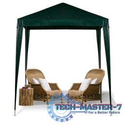 Pawilon ogrodowy namiot imprezowy handlowy altana zielony 2 x 2 m