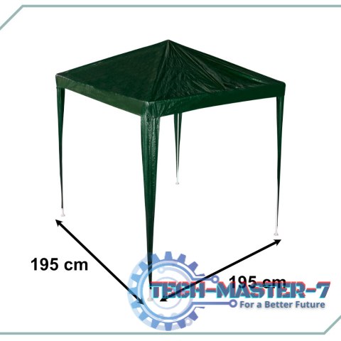 Pawilon ogrodowy namiot imprezowy handlowy altana zielony 2 x 2 m Pawilon ogrodowy namiot imprezowy handlowy altana zielony 2 x 2 m