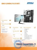 Płyta główna B860 GAMING PLUS WIFI s1851 4DDR5 ATX