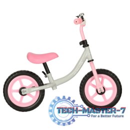 Rowerek biegowy Trike Fix Balance ultra lekki 1,8kg szary różowy