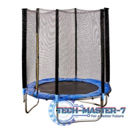 Trampolina ogrodowa dla dzieci siatka 183cm 6ft 150kg
