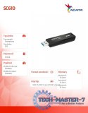 Dysk SSD zewnętrzny SC610 500GB USB3.2A Gen2 czarny