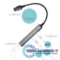 Hub USB 3.0 1x USB 3.0 + 3x USB 2.0