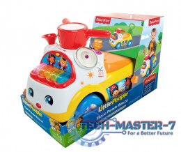 Jeździk Fisher Price Muzyczna Parada żółty