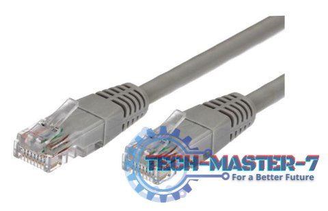 Kabel Patchcord miedizany kat.6 RJ45 UTP 2m. szary - paczka 10 sztuk