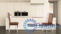 Krzesła z ekoskóry do salonu i jadalni 4szt. chrom brąz ModernHome