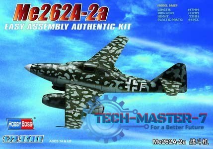 Model plastikowy Me262A-2a