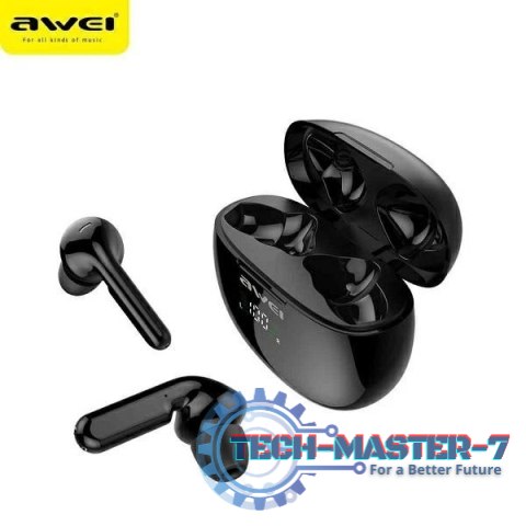 Słuchawki Bluetooth 5.0 TWS T15P Czarne Słuchawki Bluetooth 5.0 TWS T15P Czarne